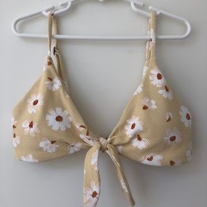 Del Sol Tie Bralette Bikini Top